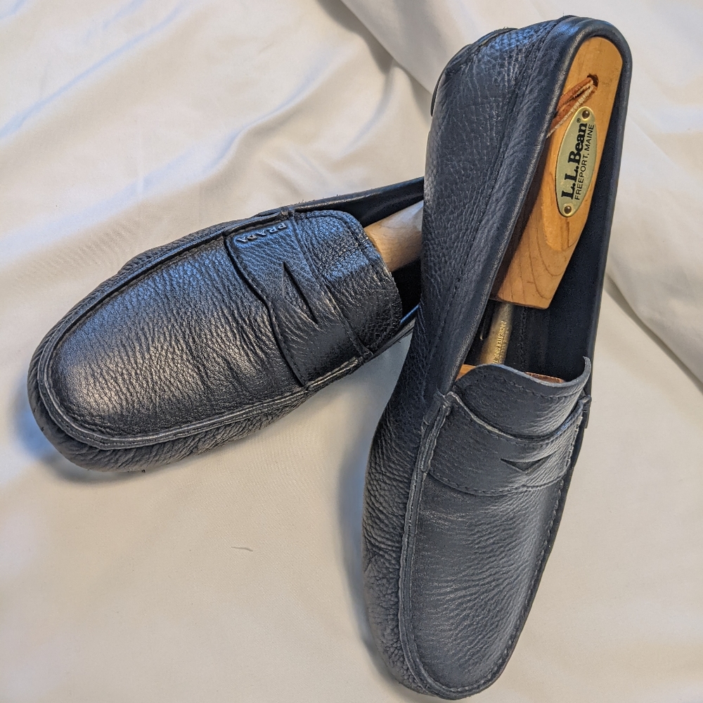 Prada Saffiano Leather Loafer Black Shoes - Men's sizes 7.5 UK /8.5 US